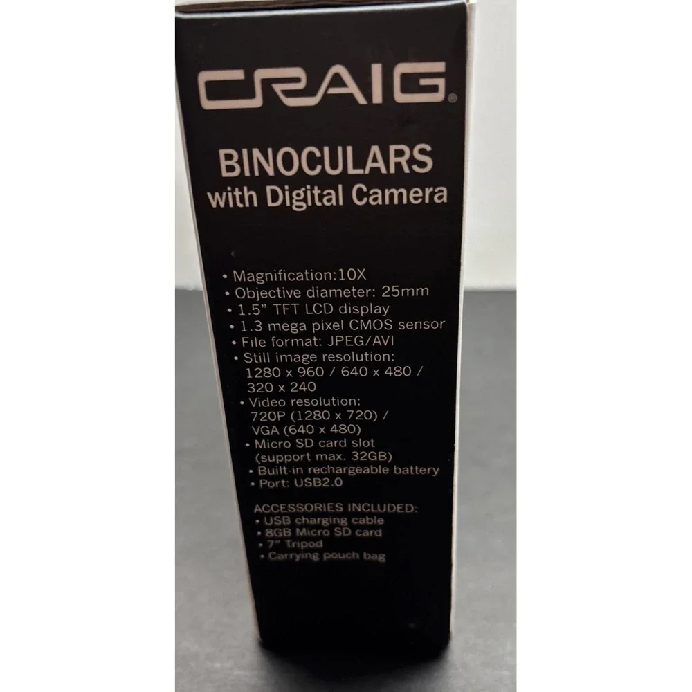 Craig Binoculars with Digital Camera Video, 1.5